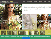 Tablet Screenshot of annakendrick-fr.com